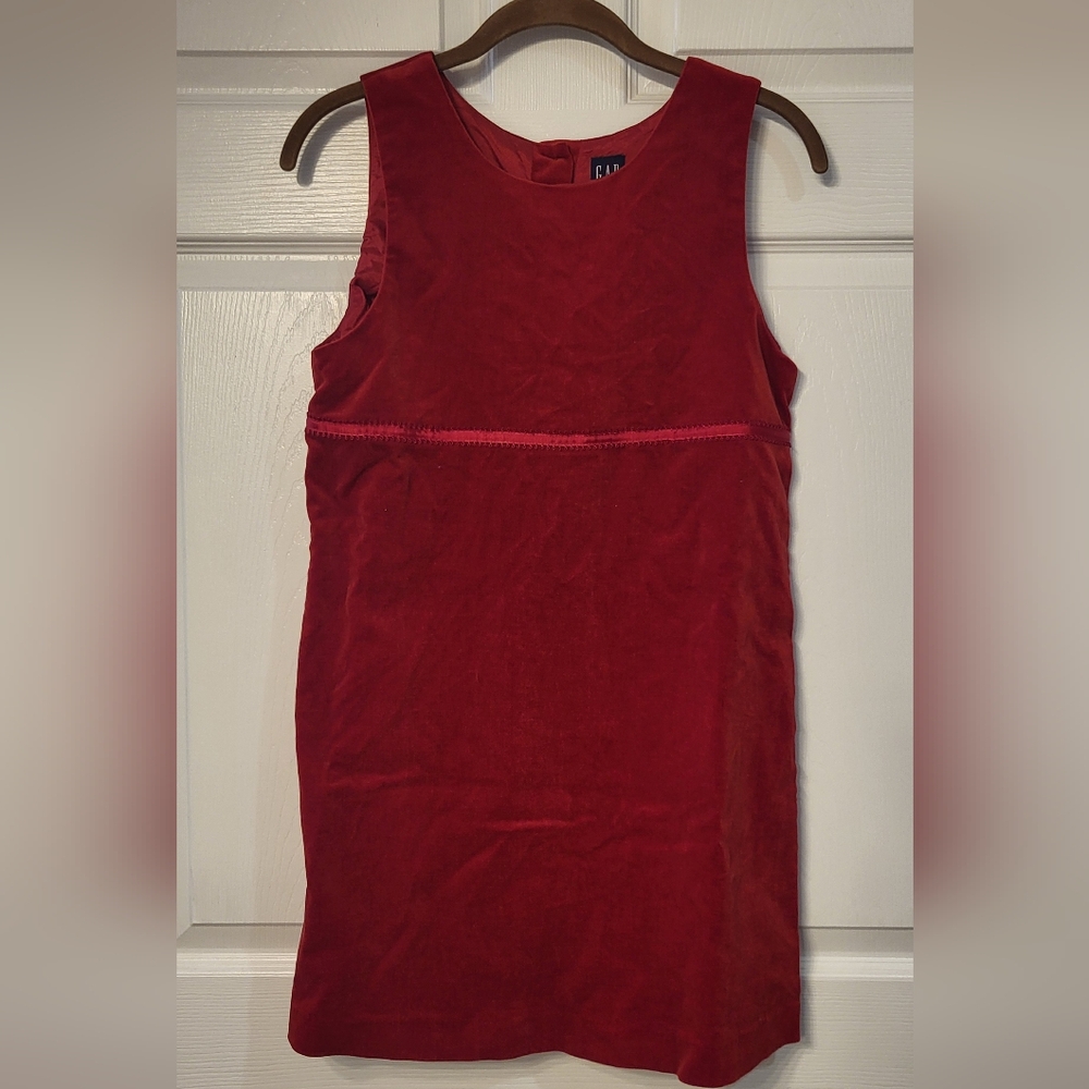 Gap Red Velvet Dress Size XXL
